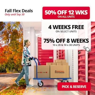 Sentinel Storage - Windermere Lake Promotion